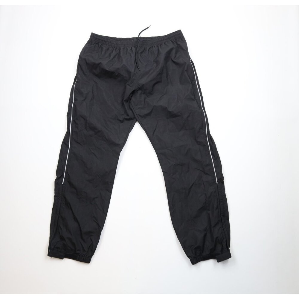 Vintage Nashbar Cycling Mens XL Reflective Bicycle Cycling Windbreaker Pants